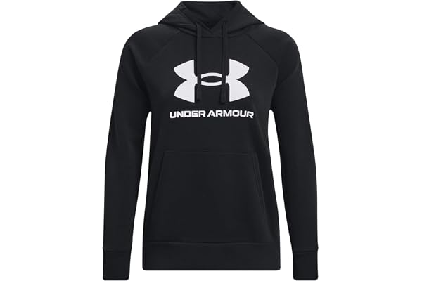 Under Armour dam Rival Fleece Big Logo Hoodie Sweatshirt