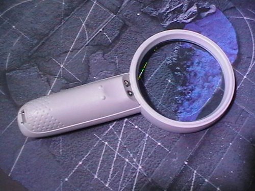 Pantalla Led-LENTE microscopio para la pantalla.