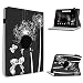 Produktbild UC-Express Tasche kompatibel für Jay-tech Tablet PC TXE10DS TXE10DW TXTE10D TXE10DW2 Hülle Schutzhülle Case Cover 360° Drehbar Standfunktion, Farben:Motiv 7