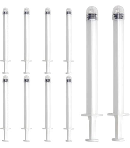 3 Stck Gleitgel Spritze,Vaginal Applikator,Wiederverwendbar Gleitgel  Spritze,Lube Tube Spritzen,Schmiermittel Applicator mit Traktionsring und  Fingergriff,fr Mnner Frau (Schwarz) : Amazon.de: Drogerie & Krperpflege