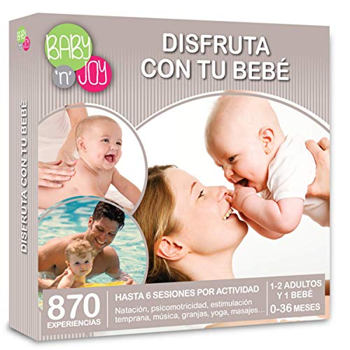 Njoy Experiences- Caja Regalo-"DISFRUTA CON TU BEBÉ" - Más de 870 experiencias a escoger para hacer con tu bebé