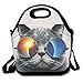 Produktbild Total Solar Eclipse Cat Glasses Lunch Box Bag Lunch Tote Lunch Holder With Adjustable Strap For Kids And Adults For School Picnic Office Travel Outdoor School
