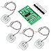 Produktbild ROUHO 4Pcs Diy-50Kg Körper Zelle Gewicht Strain Sensor Lastwiderstand Mit Hx711 AD-Modul
