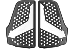 RTX LEATHERS Sas-Tec Level 2 Viscoelastic Memory Foam Chest Guard Protection Inserts - Motorcycle Jacket Suit Armour Upgrade - SC-1/CP9 - Pair