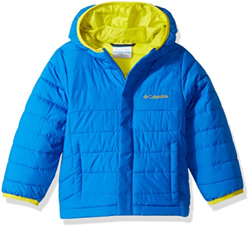 Columbia Powder Lite Puf Chaqueta, niños, Azul (Super Blue), L