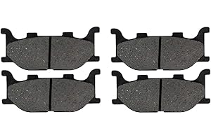 AHL 2 Paar Vorderer Bremsbeläge kit kompatibel mit yamaha XJ 600 S Diversion 1998-2003 / yamaha XJ 600 N 1998-2003