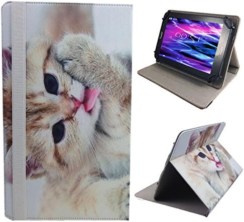 10.1 Inch PU Leather Tablet Book Case / Cover For MEDION LIFETAB S10346 (MD99282) - 10.1" Cat 2