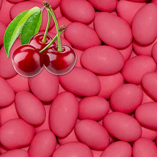 500g Hochzeitsmandeln EinsSein® Kirsche pink Schokomandeln Gastgeschenke Hochzeit Zuckermandeln Schokomandeln Bonboniere Bonbons Schokotafeln ohne organzasäckchen Dragees Taufe Taufmandeln kg 500g - 7