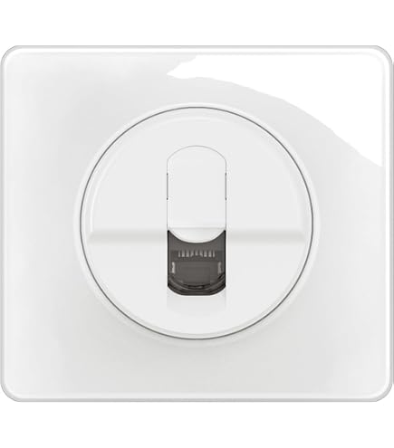 Lot De Prises RJ45 Hager SYSTO - Simple Et Double - Noir - Neuf - Réf. WS223N