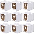Neutop Replacement Disposable Dust Bags Compatible with Ecovacs Deebot T8, T8+, N8+, N8 Pro+, N10 Plus, Robot Vacuums, 9-Pack.