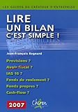Lire un bilan, c'est simple !
