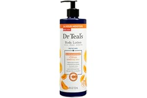 Dr Teal's Moisture Glow & Radiant Body Lotion with Vitamin C & Citrus Oil, 18 fl oz