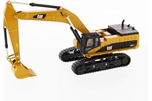 Diecast Masters 85694 - Caterpillar koparka łańcuchowa 385C, szczegółowy pojazd budowlany CAT w pudełku okiennym, skala 1:64, ok. 22 x 7 x 10,1 cm, od 8 lat, nadaje się dla kolekcjonerów i na prezent