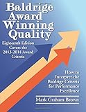 Baldrige Award Winning Quality - 18th Edition by 