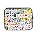 Produktbild JOCHUAN Design Benutzerdefinierte Verschiedene Art Road Signage Sleeve Weiche Laptop Tasche Tasche Haut Für MacBook Air 11"(2 Seiten)