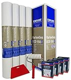 Tapetenglätter (230mm x 120mm), Kleisterroller (180mm)