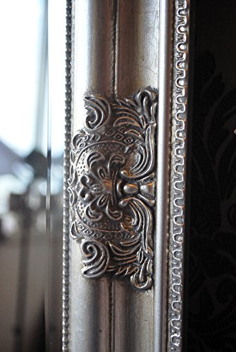 Spiegel Wandspiegel antik silber Barock BONNY 65 x 50 cm - 2