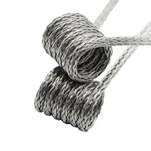 Preisvergleich Produktbild 100 Braid Fusing Clapton Draht Premade Heizspirale