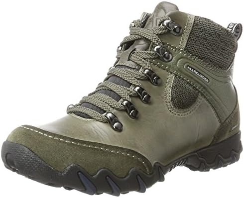 Allrounder by Mephisto Women’s Nelja C.Suede 61/D.Washed 61 Gun/Gun Running Shoes Grey Size: 5.5 UK