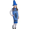 Dress Up America Kids Crayon Costume - Blue Crayon Costume for Girls and Boys - Great Role Play Costume Set