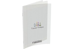 CONQUERANT Conquérant 36691 Cahier Classique Travaux Pratiques Couverture Polypropylène A4 Papier Vert