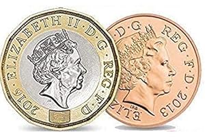 QUICK PICK MAGIC COIN UNIQUE NEW VERSION - POUND AND PENNY TRICK WITH 12 SIDED NEW POUND COIN - CLOSE UP MAGIC TRICK