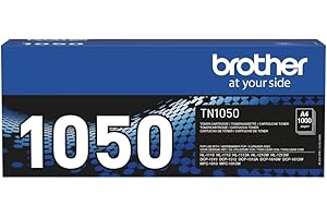 Brother TN1050 Toner Originale fino a 1000 Pagine, per Stampanti DCP1510/DCP1610/HL1112/HL1110/HL1210W/MFC1810/MFC1910W, Colore Nero