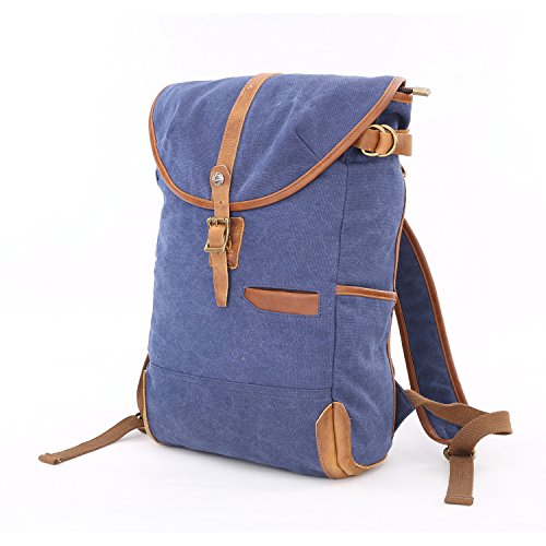 Gootium 50411 Canvas Genuine Leather laptop Backpack - 3