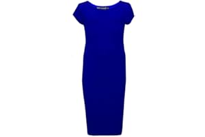 A2Z4KIDS Niñas vestido de Midi Kids Plain Bodycon vestidos de verano de moda de edad 5 6 7 8 9 10 11 12 13 Años