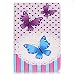 Produktbild iPad mini 1 / 2 / 3 Hülle-Guizen Slim Fit Foilo PU Leder Stand Schutzhülle Tasche Etui Case Cover für Apple iPad Mini 1/2/3 mit Colorful Classic Design +Stylus +Staubstecker(Polka Dot Butterfly)