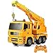 Produktbild Ycco 6 RC Bagger Kanal Drei-in-Einem Fernbedienung Traktor Spielzeug Baufahrzeuge Auto Lkw für Kinder Fahrzeug Radio Off Road 4WD Autos (Color : Crane)