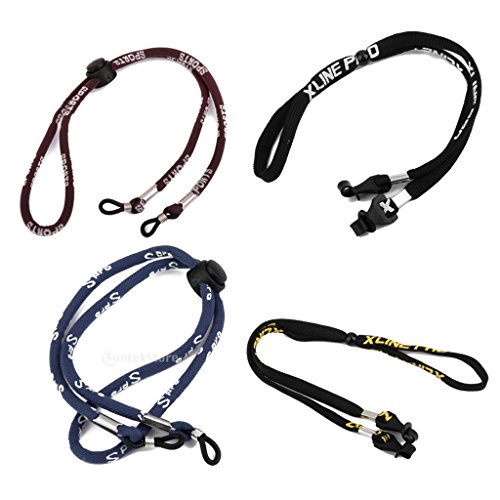 Preisvergleich Produktbild Baosity 4 x Bequeme Nylon Brillenseile Brillen Umhängeband Mode Fashion Accessoires