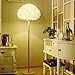 Produktbild CLLCR Home Stehleuchte, Stehend Lesen LED, Feder Stehleuchte Wohnzimmer Kreative Mode Moderne Schlafzimmer Nordic Lampe Massivholz Stativ Stehleuchte Augenschutz Vertikale Tischlampe