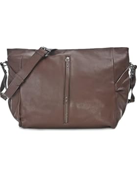 BECKSÖNDERGAARD, Damen Handtaschen, Umhängetaschen, Crossover-Bags, Crossbodys, Braun, 46 x 30 x 12,5 cm (B x...