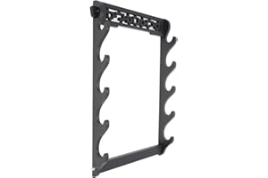 FOXSMZZ Schwert Halter Wandhalterung Samurai Schwert Stand Display Katana Wakizashi Tanto Wandaufhänger Schwert Rack (5-Tier)