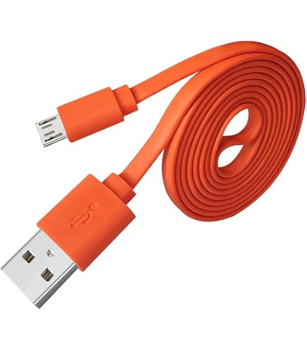 GEEKRIA - Cavo di ricarica per altoparlante Bose SoundLink Mini SoundLink Pill+ OontZ Angle Jabra Freeway JBL Charge Clip Flip Echo Dot cavo di ricarica Micro USB (0,3 m