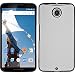 Produktbild PhoneNatic Case für Google Nexus 6 Hülle weiß Carbonoptik Hard-case + 2 Schutzfolien