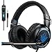 Produktbild PS4 Headset, SADES R5 Xbox One Kopfhörer Gaming Mic Gaming Headset mit Mikrofon für für neue Xbox ein PS4 Laptop Mac Tablet iPhone iPad iPod (schwarz)