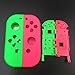 Produktbild Deylaying Ersatz Gehäuse Hülle Hülse Hüllen Abdeckung mit mittlerer Batteriehalter Platte für Nintendo Switch Joy-Con Grün & Rosa