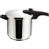 Magefesa Athenas 7.5 L Express Hot Pot 18/10 Stainless Steel Suitable for Induction Thermo-Diffuser Bottom Healthy Cooking En