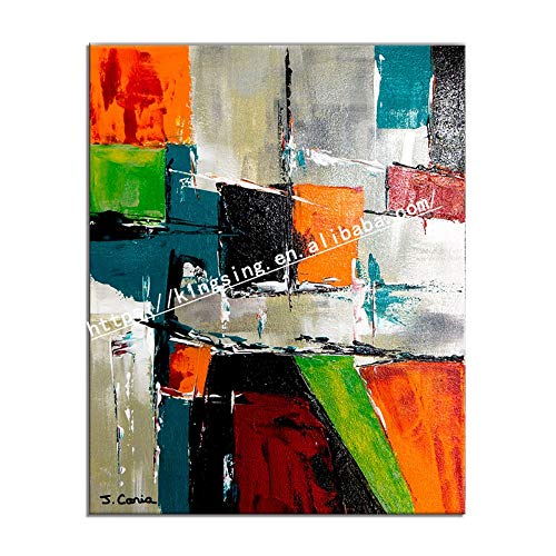 MAOYYM1 Hand Painted Abstract Oil Painting On Canvas Which For Bedroom Home Decor Art Room Wall Modern Living Room (No Frame, Only Canvas)