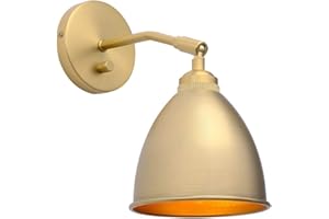 Yosoan Wall Light Antique Decorative Design Wall Lighting Vintage Industrial Loft Wall Lamp (Antique)