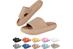 Merdoo Ciabatte Nuvola Super Morbide Ciabatte Mare Casuali Ciabatte Piscina Antiscivolo Ciabatte Doccia Suola Spessa Ciabatte Casa Comode Ciabatte Estive EVA Pantofole Unisex 36-47EU