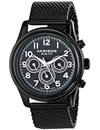 Akribos AK747BK - Reloj para hombres
