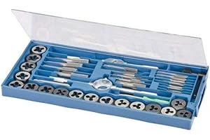 Silverline MS51 Coffret tarauds + filières 40 pièces