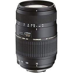 Tamron A17NII - Objetivo para Nikon (70-300mm, f/4-5.6, Macro, AF, 62 mm) Color Negro