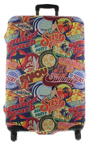 Preisvergleich Produktbild Kofferhülle Kratzschutz Trolley Spinner 70 bis 80 cm LC Summer