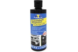 ATG Autozubehör-Teile-Gerl Loción para el cuidado de plásticos y caucho, Cuida y refresca los plásticos y las piezas engomadas, refresca en el interior y exterior, Multicolor, 250 ml