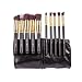 Puna Store Makeup Brush Set, 10 Pieces with Black Leather Case RS.575.00