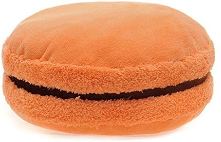 Macarons Creative pillow,Solid Series, plush pillow,Candy colors cushion (Almonds Choco)